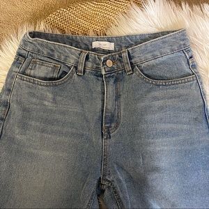 Oak + Fort High Waist Denim Jeans